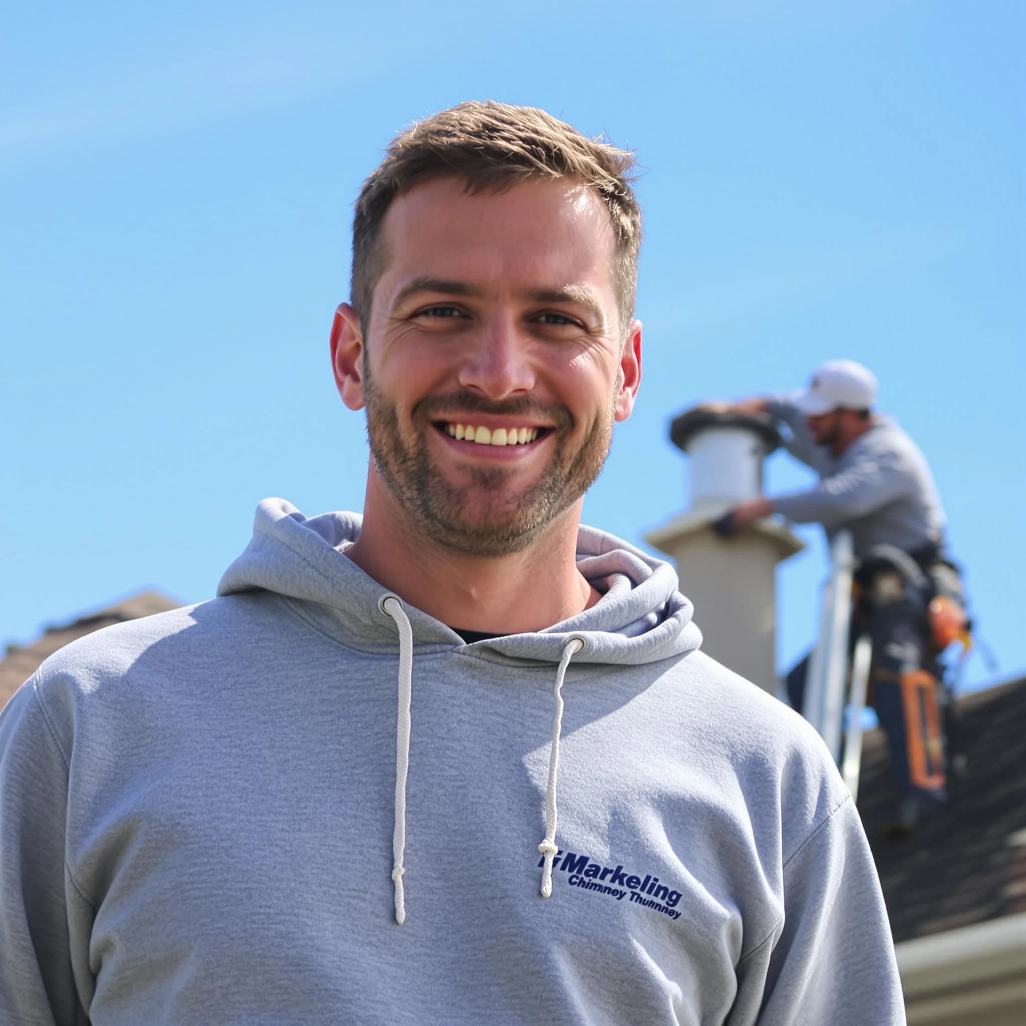 The Spanish Fork Chimney Sweep team.